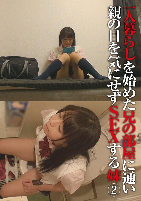一人暮らしを始めた兄の部屋に通い親の目を気にせずSEXする妹（2）