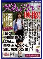 ザ・あぶない映像！ 『姉の不倫関係をばらし、金をふんだくり、犯しちまった弟』