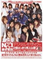 NO.1美女軍団 デジタルモザイクで2倍はっきり見える版