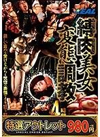 【特選アウトレット】縛肉美女変態調教4時間