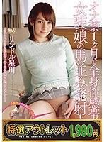 【特選アウトレット】オナ禁1ヶ月で全身性感帯になった女装娘の馬並み発射！ リンドル星川