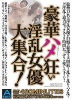 豪華ハメ狂い淫乱女優大集合！8時間 【2枚組】（DOD）