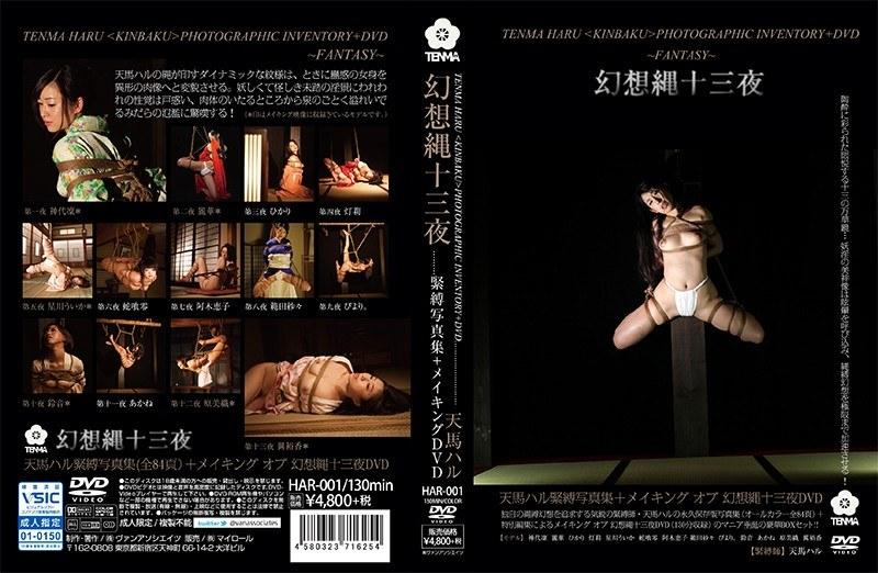 幻想縄十三夜 天馬ハル緊縛写真集＋メイキングDVD - 1