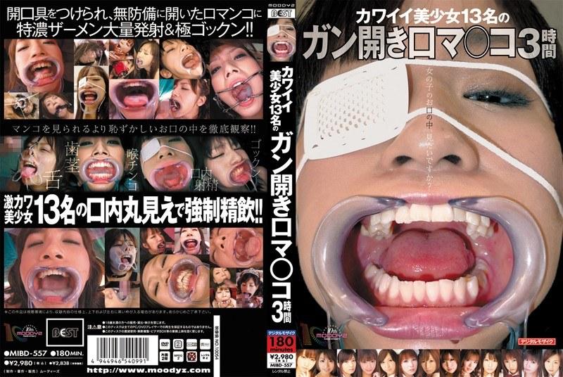 カワイイ美少女13名のガン開き口マ○コ3時間 - 1