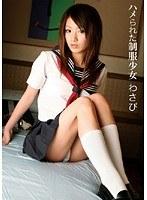 ハメられた制服少女 わさび