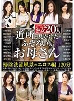 近所で見かけたふぞろいのお母さん 掃除洗濯風景のエロス編120分 （DOD）